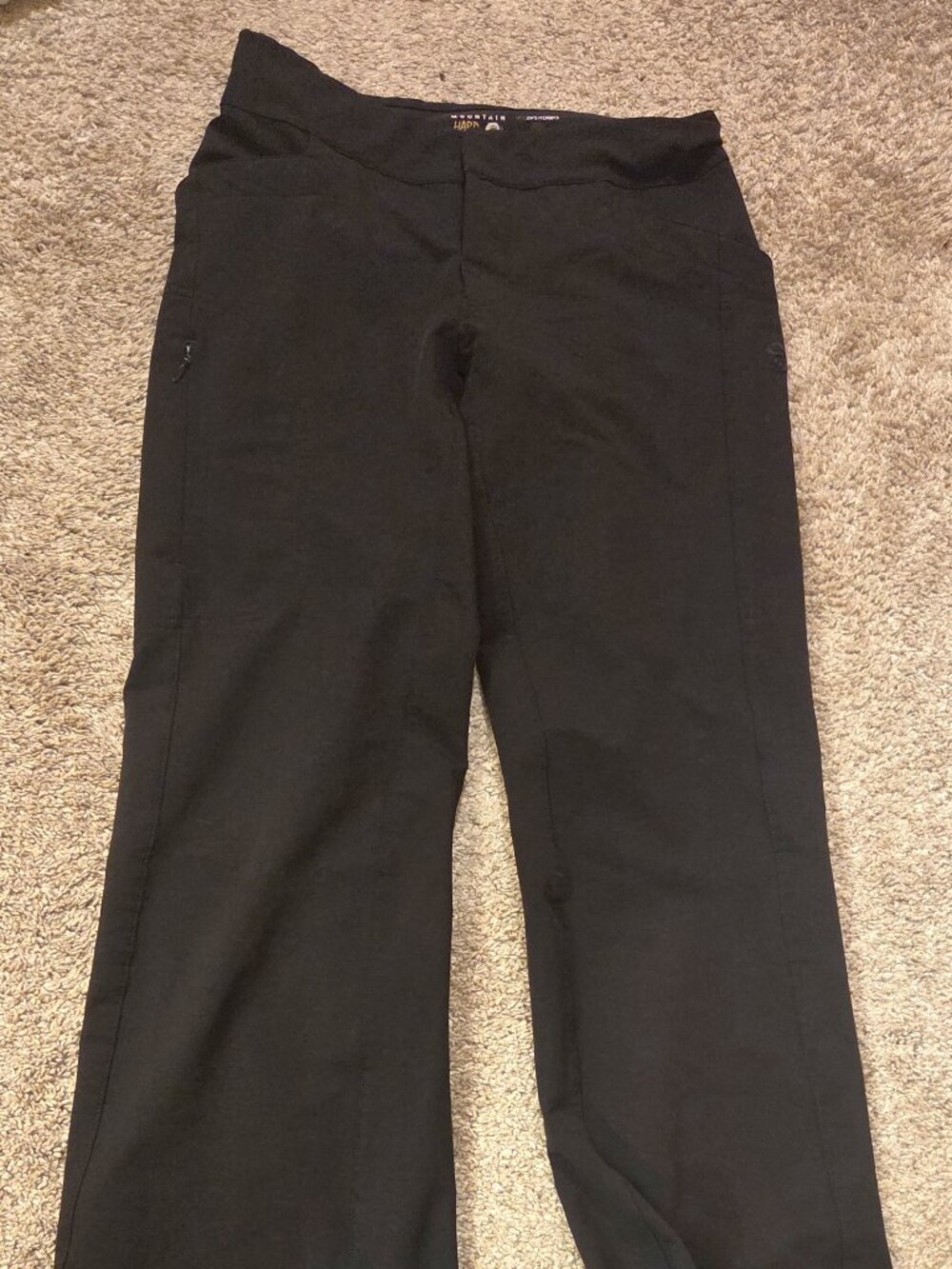 Mountain Hardwear OL1544 Outdoor Pants, Black, Womens 4 - Great Condition!